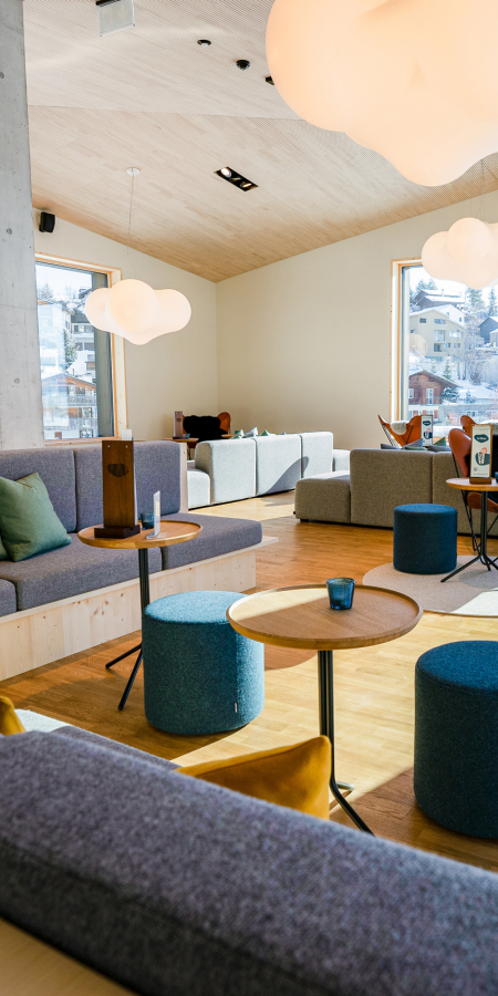 Laax wellnessHostel3000 (Foto: © Laura Gargiulo) Laax wellnessHostel3000