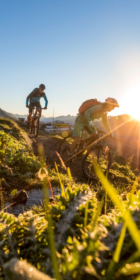 Mountainbike im Engadin und in St. Moritz Mountainbike im Engadin und in St. Moritz
