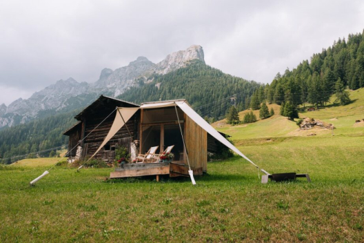 Tiny House «mySaess» in Sufers (Foto: © Adventurly)  Tiny House «mySaess» in Sufers