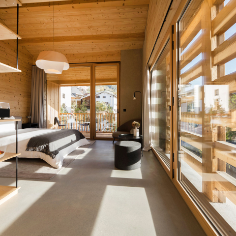 Es gibt sechs Doppelzimmer und zwei Suiten. Im Bild: die Suite Paraviccini. (Foto: © GRF, Marco Hartmann) Es gibt sechs Doppelzimmer und zwei Suiten. Im Bild: die Suite Paraviccini.