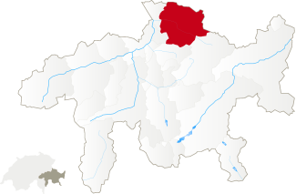 Karte Prättigau Karte Prättigau