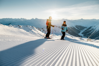 Skigebiet Parsenn (Foto: © Destination Davos Klosters / Matthias Paintner) Skigebiet Parsenn in der Ferienregion Davos Klosters