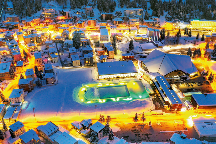 Eistraum Davos (Foto: © Destination Davos Klosters / Marcel Giger) Eistraum Davos