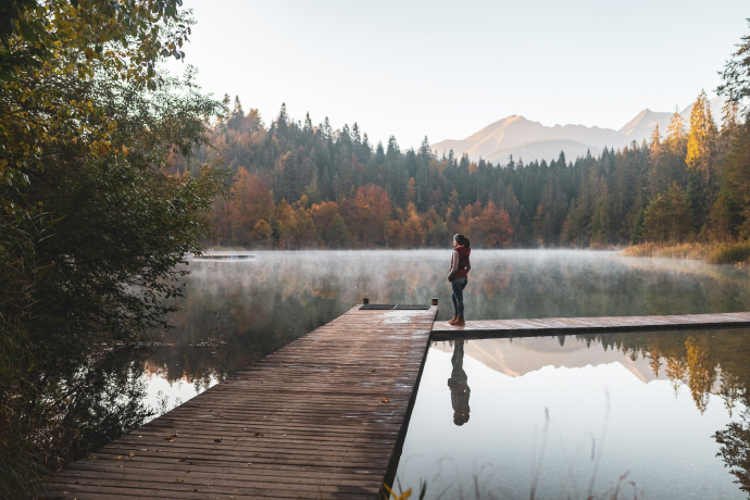 Crestasee (Foto: © Marco Hartmann) Crestasee im Herbst