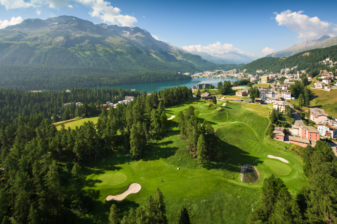Kulm Golf St. Moritz (Foto: © AG Grand Hotels Engadinerkulm / Gian Giovanoli) Kulm Golf St. Moritz