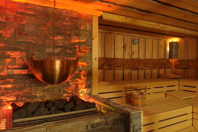 La Val Hotel & Spa Brigels (Foto: © La Val Hotel & Spa) Sauna im Bergspa von Brigels