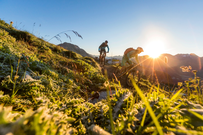 Mountainbike im Engadin und in St. Moritz Mountainbike im Engadin und in St. Moritz