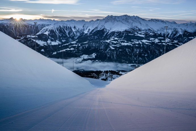 Halfpipe Crap Sogn Gion (© Flims Laax Falera Tourismus) Halfpipe Crap Sogn Gion (© Flims Laax Falera Tourismus)