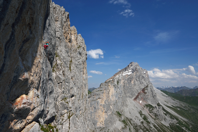 Klettersteig Sulzfluh Klettersteig Sulzfluh