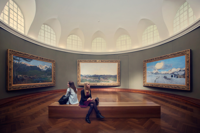 Segantini Museum in St. Moritz (Foto: Filip Zuan / Quelle/Copyright: St. Moritz Tourismus) Segantini Museum in St. Moritz (Foto: Filip Zuan / Quelle/Copyright: St. Moritz Tourismus)