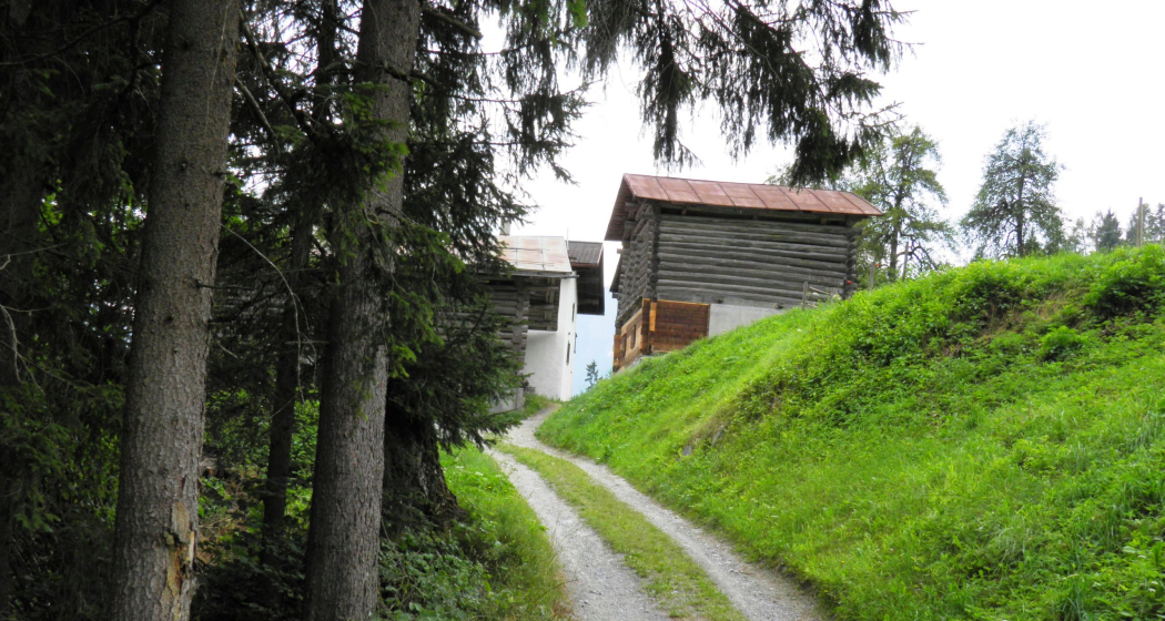 Maiensäss kurz vor Pintrun Maiensäss kurz vor Pintrun