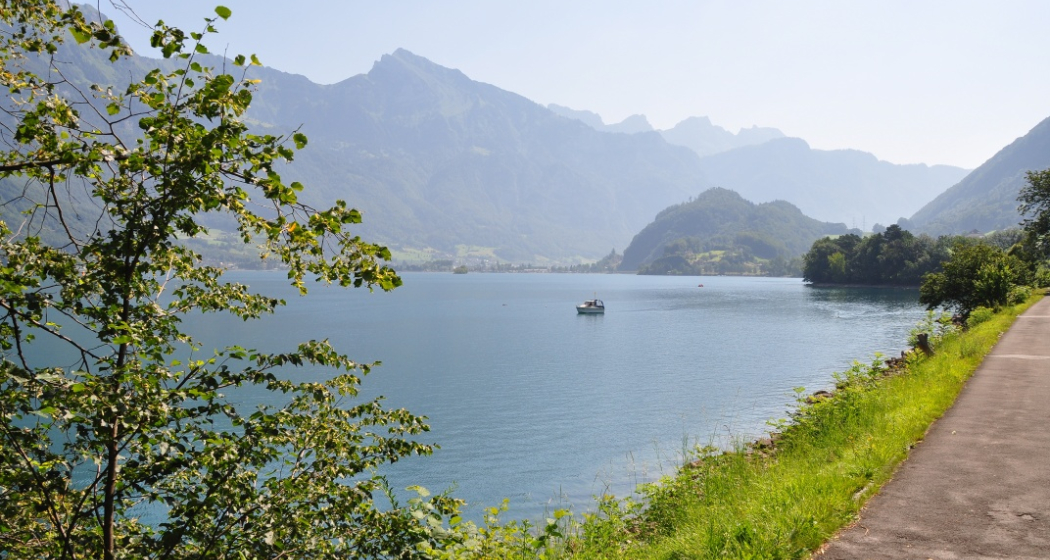 Blick in richtung Walenstadt Blick in richtung Walenstadt