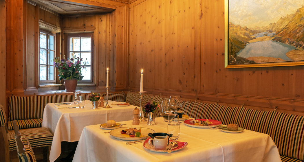 Hotel Waldhaus - Arvenstube (oua_604475217_image) Hotel Waldhaus - Arvenstube (oua_604475217_image)