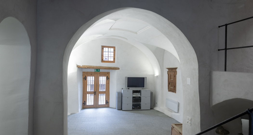 Eingang vom Museum Regiunal Surselva in Ilanz Eingang vom Museum Regiunal Surselva in Ilanz