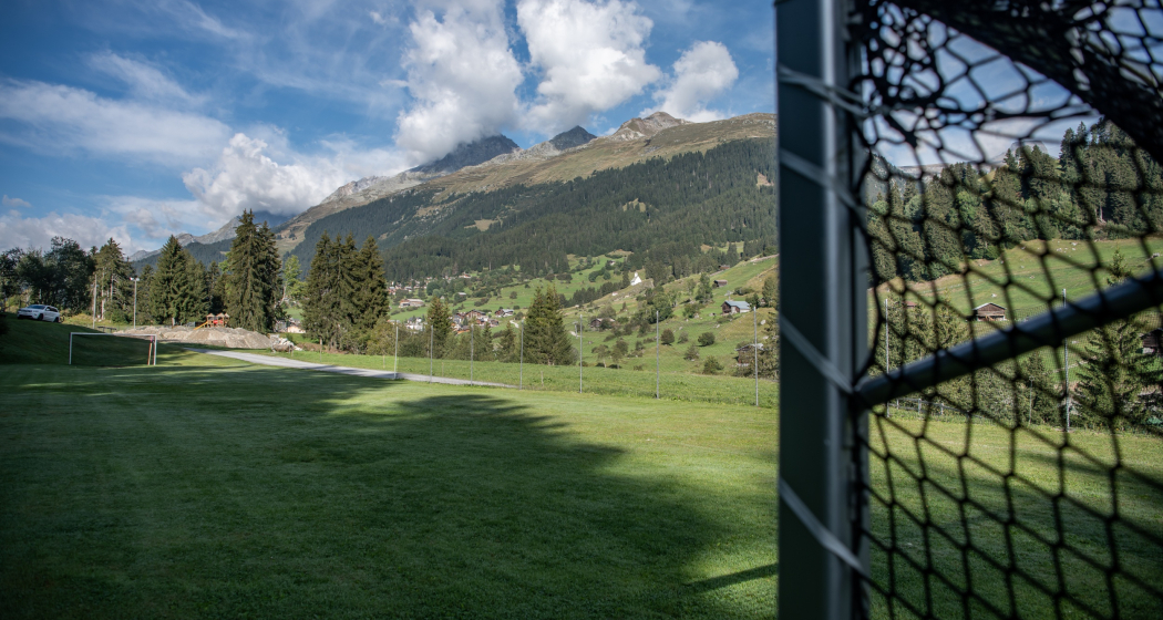 Fussballplatz Vals in Brigels Fussballplatz Vals in Brigels