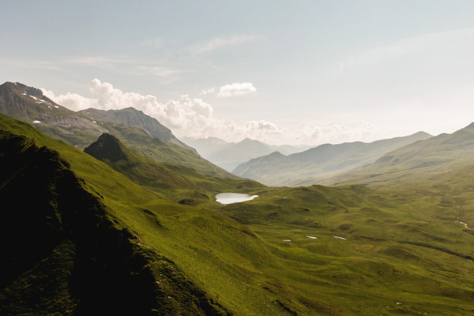 Grünsee beim Durannapass Grünsee beim Durannapass