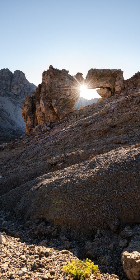 Rock gate in the Parc Ela (Photo: © Marco Hartmann, Graubünden Ferien) Rock gate in the Parc Ela