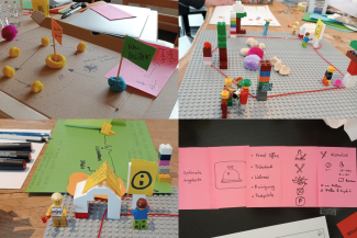 Ideefix Beispiele von Prototypen aus einem Workshop Ideefix Beispiele von Prototypen aus einem Workshop